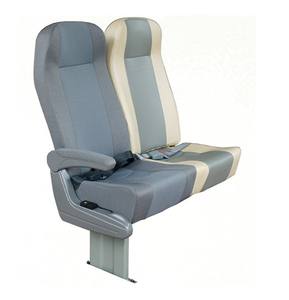 الكلاسيكية شعبية حافلة مقعد الراكب الخلفي مستلق الألومنيوم مسند ذراع طوي مع 3 نقطة حزام أمان - Product Image 5