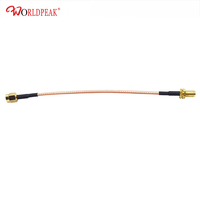 Câble RPSMA mâle vers RP-SMA femelle 15CM RG316 Coax Connecteur RP SMA pour carte réseau sans fil PCI PCIE Adaptateur WiFi Routeur