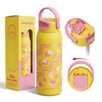 Gourde isotherme moderne en acier inoxydable à double paroi, personnalisable et écologique, 40oz/32oz/24oz/18oz/14oz