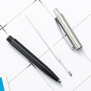 Wholesale New Press Supply Metal Aluminum Ballpoint <b>Pen</b> With Multi-Color Advertising Printed Custom Logo for Business Bank Gift - Product Image 4