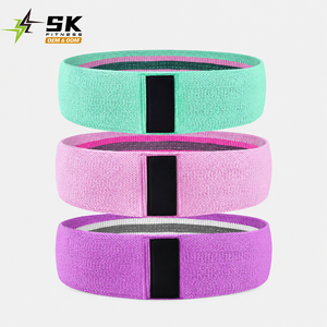 Set di Fasce Elastiche in Tessuto SK <span class=keywords><strong>per</strong></span> Allenamento Glutei, Fitness e Potenziamento Muscolare - Product Image 1