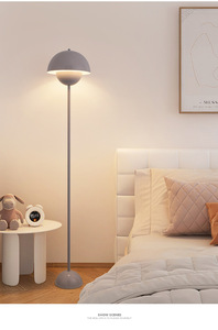 <span class=keywords><strong>Lampe</strong></span> sur pied JYLIGHTING pour salon, design <span class=keywords><strong>moderne</strong></span>, abat-jour <span class=keywords><strong>rouge</strong></span> et jaune, forme champignon, métal, verticale - Product Image 6