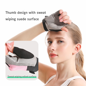 Aolikes Exercise Protection <strong>Grip</strong> Cross Training Weightlifting Fitness Gym <strong>Gloves</strong> Men Women Sport Training Hand <strong>Gloves</strong> Gym <strong>Gloves</strong> - Product Image 4