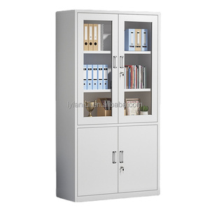 Phổ biến đồ nội thất cửa kính văn phòng phẩm nhà máy thép tủ văn phòng gõ xuống cao cấp Kim Loại nộp hồ sơ bán nóng tài liệu - Product Image 1