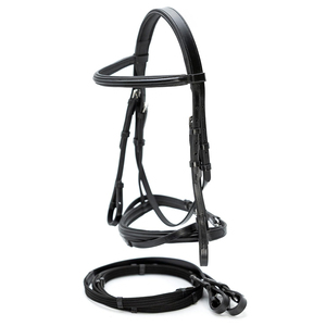 Brida para Caballo de Cuero Genuino de Alta Calidad, Personalizada, Marca NAFKO INDUSTRY, Servicio OEM, Precio Bajo, Diseño Personalizado - Product Image 1