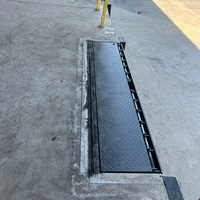 Mini-niveleur de quai pour solution de quai de chargement, avec boîtier de commande d'arrêt d'urgence, entraînement hydraulique, élévateur télescopique en acier au carbone pour la sécurité en usine