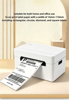 Impresora de Etiquetas de Envío de Códigos de Barras Térmica Directa de Escritorio de 4x6 Pulgadas (100 mm) con Compatibilidad con IOS en Stock