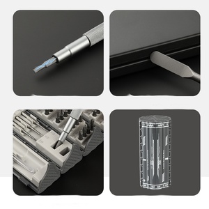 Kit d'outils de réparation de précision sans fil pour téléphone et ordinateur portable, usage industriel, embouts de tournevis Torx OEM, cliquet magnétique, bobine pliable - Product Image 2