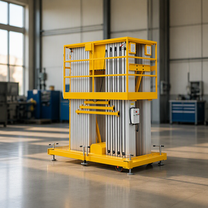 แพลตฟอร์มยกสูงแบบเฮกซาแมสท์สำหรับงานบนหลังคาโรงงาน - จัดส่งรวดเร็ว - Product Image 1