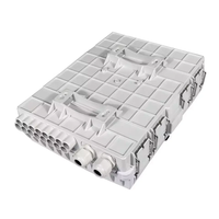 Boîtier de distribution de fibre optique 16 cœurs 16 voies, boîtier de répartition PLC pour télécommunications, boîtier CTO FTTH IP65