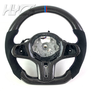 <span class=keywords><strong>Volante</strong></span> Personalizado con Cuero de Fibra de Carbono Diagonal para el Interior del Automóvil, Actualizado para BMW G20 G28 <span class=keywords><strong>G29</strong></span> G30 G32 G38 G11 G12 G80 - Product Image 4