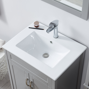 Conjunto <span class=keywords><strong>de</strong></span> tocador <span class=keywords><strong>de</strong></span> <span class=keywords><strong>baño</strong></span> <span class=keywords><strong>de</strong></span> una sola casa <span class=keywords><strong>de</strong></span> campo, mueble gris clásico con 1 cajón + 1 puerta, tocador <span class=keywords><strong>de</strong></span> <span class=keywords><strong>baño</strong></span> - Product Image 5