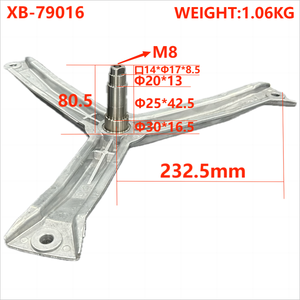 Pièces détachées pour appareils électroménagers : Araignée de tambour pour lave-linge Siemens / <span class=keywords><strong>Bosch</strong></span> 5120004859, Pièces de lave-linge XB-79016 - Product Image 5