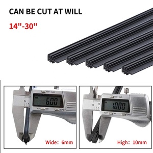 2025 Kction <span class=keywords><strong>precio</strong></span> combinado limpiaparabrisas Natural goma coche hoja Auto vehículo insertar tira de goma recarga se puede cortar accesorios de coche - Product Image 4