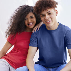 高品质厚重棉奢华t恤男士空白素色t恤定制t恤超大刺绣 - Product Image 4