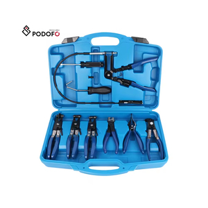 Pince à sertir pour tuyau, 9 pièces, podofo, réparation automobile, opération à distance, outils professionnels - Product Image 1