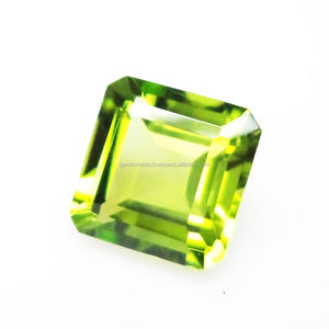 Peridoto Verde Natural, Piedra Preciosa Ovalada Suelta, Tamaño Grande, Forma de Cojín Facetado, Peridoto Verde Hecho a Mano, Piedras Preciosas Sueltas - Product Image 6