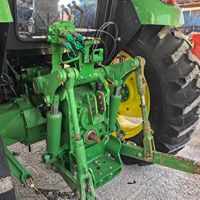 Tracteur agricole d'occasion John 6B1204, 120 CV, moteur diesel 4 cylindres, en bon état, pour exportations mondiales de tracteurs agricoles d'occasion