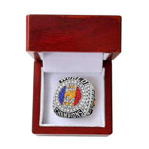Bague en alliage avec pierres précieuses, championnat de football Russie France <span class=keywords><strong>2018</strong></span>, joueur Mbappé, cadeau d'anniversaire pour homme - Product Image 5