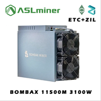 ASLminer BOMBAX EZ100-PRO 15.5G 3100W, machine de minage ETC+ZIL la plus puissante et la plus efficace, Psu EtHash Asic, refroidissement par air, métal