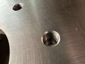 Dn600 lớp 150 thép không gỉ mặt bích mù cho Hydro Kiểm tra mặt bích theo bản vẽ - Product Image 6