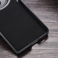 Étui de support de béquille pour Oneplus Open 2 en 1 dur PC Combo PU cuir Vintage couverture de téléphone portable pour Oneplus Open