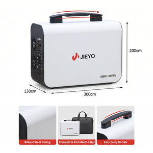 Estación de Energía Portátil JieYo 500W 1005Wh LiFePO4 con Inversor Bidireccional, BMS, <span class=keywords><strong>5000</strong></span> Ciclos, 1kwh, Estación de Energía <span class=keywords><strong>Solar</strong></span> Portátil - Product Image 5