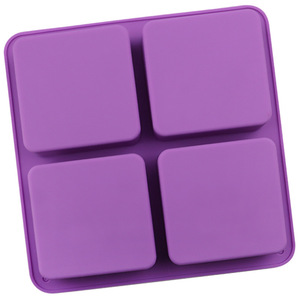 Hoa khuôn mẫu chất lượng cao cấp thực phẩm Silicone vuông bánh trung thu Mousse sô cô la xà phòng khuôn mẫu cho bánh trang trí - Product Image 3