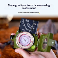 Luo Pan Automatique Professionnel avec Laser pour Maître de Feng Shui, Haute Précision, Boussole Géologique 24 Montagnes, Outil de Recherche du Dragon