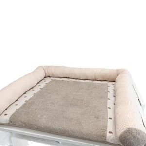 Housse de table à langer personnalisée en pur coton crêpe respirant et doux pour nouveau-né - Product Image 5