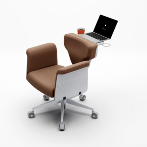 เก้าอี้หมุนฟรีทันสมัยสำหรับคนเดียวในสำนักงานและพักผ่อนเก้าอี้ผ้าสำหรับสัตว์เลี้ยงสำหรับใช้ในคอมพิวเตอร์และโซฟา - Product Image 3