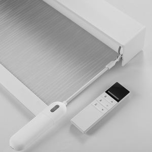نافذة داخلية مخصصة بحجم بكرة آلية لاسلكية تعمل بمحرك تظليل شمسي للنوافذ بلادينج - Product Image 4