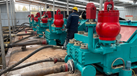 Pompe à boue F300 à déplacement maximal de 120 m³/h avec haute pression de 15,5 MPa pour puits profonds et fondations de pieux de pont
