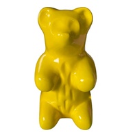 Vente chaude Personnalisé Fibre De Verre Ours Sculpture En Fiber De Verre Ours En Peluche Sculpture Pour La Maison Bureau Hôtel Club Décoration