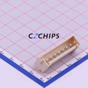 X9396WRS-08-9TSN Wire-to-Board Pin Header SMD,P=3.96mm,Horizontal Mount Connector 1x8P 3.96mm Horizontal Mount VH - Product Image 1