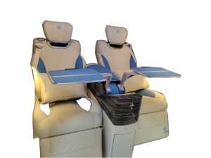 Siège de voiture Vito de style limousine de luxe VIP avec appuie-tête réglable à levage électrique - Product Image 4