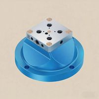 Usinage à cinq axes D250-L100-D52 fraisage cadre de vêtement pneumatique auto-centrant Mini pince à air Cnc outils montage étau