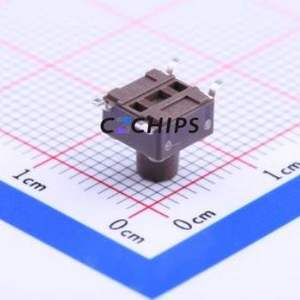 DTSM-63N-V-T/R Tactile Switch SMD-4P,6.2x6.2mm Switch Single Pole Single Throw Round Button 6.2mm 6.2mm - Product Image 2