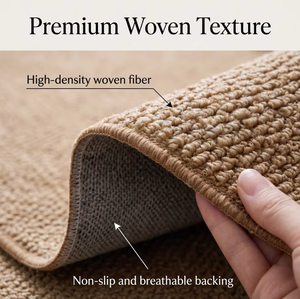 <span class=keywords><strong>Tappeto</strong></span> Moderno Grande in <span class=keywords><strong>Juta</strong></span> per Esterni, Realizzato a Macchina, in Sisal Sintetico, Antiscivolo, Stile Rustico, per Ufficio o Patio - Product Image 5