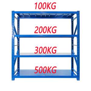 Étagère d'entrepôt étagère mezzanine étagères d'entrepôt en acier étagère de rangement en plastique à 5 niveaux - Product Image 4