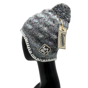 Garantía de calidad Gorro con orejeras estampado con parche de cuero de estilo informal para adultos de Amusement Park - Product Image 1