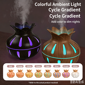 Newest Cool Mist Humidifiers Quiet Ultrasonic Room Humidifiers Comfort Air Humidifier Relieve Dry Discomfort For <b>Home</b> Bedroom - Product Image 3