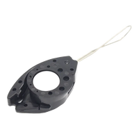 Serre-câble de suspension HYH-03/03A FTTH résistant aux UV en acier inoxydable 0,5KN pour câbles ronds de 2-3mm et câbles plats de 2x3mm