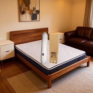 Matelas sur mesure en <span class=keywords><strong>latex</strong></span> à ressorts ensachés, taille personnalisée, logo, emballage roulé, matelas à ressorts ensachés en mousse à <span class=keywords><strong>mémoire</strong></span> <span class=keywords><strong>de</strong></span> <span class=keywords><strong>forme</strong></span> - Product Image 1