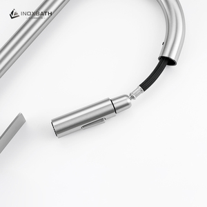 <span class=keywords><strong>Robinet</strong></span> de cuisine monocommande en acier inoxydable 304 de qualité commerciale, robuste, à arc élevé - Product Image 6
