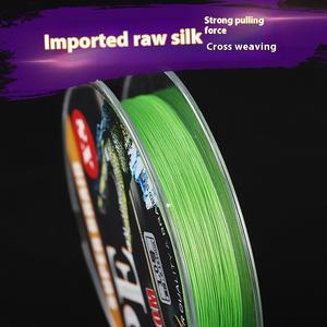 สายเบ็ดตกปลาแบบถัก 8 เส้น ยาว 100 เมตร แบบลอยน้ำ สำหรับประสบการณ์การตกปลาในแม่น้ำ ทะเลสาบ และลำธารที่ดีที่สุด - Product Image 2