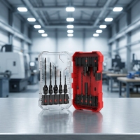 Lot de 15 forets coniques HSS à queue hexagonale 1/4 à échange rapide pour le bois, fraises à chanfreiner OEM