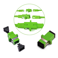 Hitam putih SC/APC UPC anti-gigitan 1 Core Simplex SX Spiral tabung baja fleksibel lapis baja FTTH serat optik Patch kabel