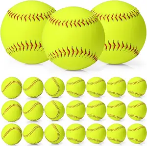 Wholesale High Quality Cheap Price Customized Logo Softball Practice Balls Pitching Batting Hitting Training Softball