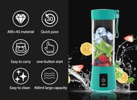 Presse-agrumes portable, mixeur portable 4000mAh 220W, mixeur puissant CE ROHS REACH, machine à smoothies, presse-fruits